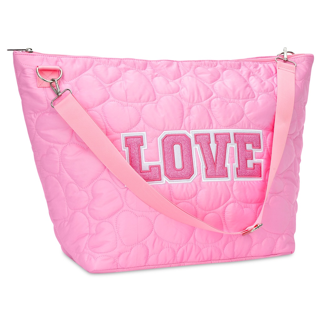 Love Heart Puffy Weekender Bag | Iscream